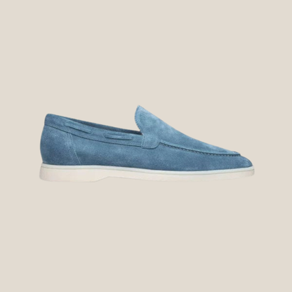 Venezia™ – Elegante Loafer aus Premium-Suede in Hellblau