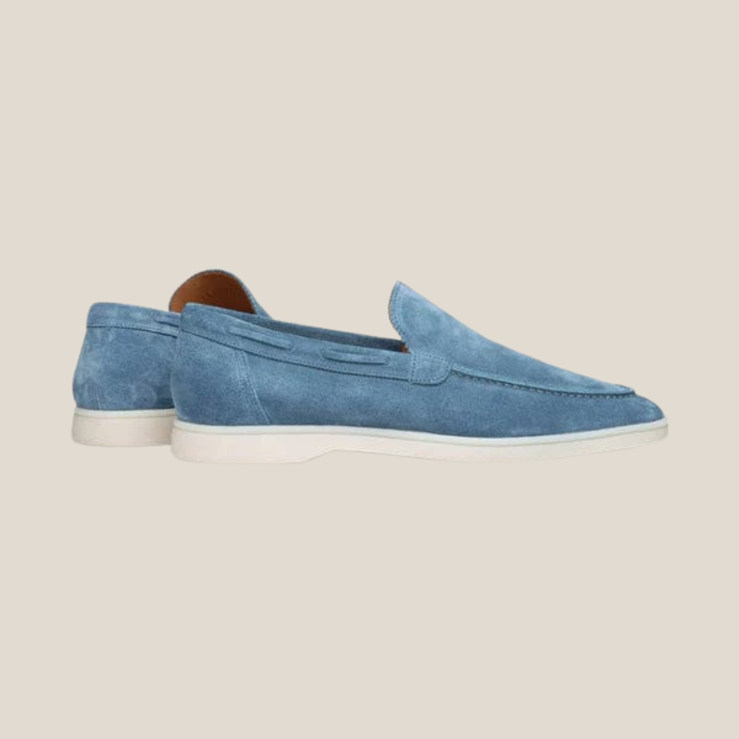 Venezia™ – Elegante Loafer aus Premium-Suede in Hellblau