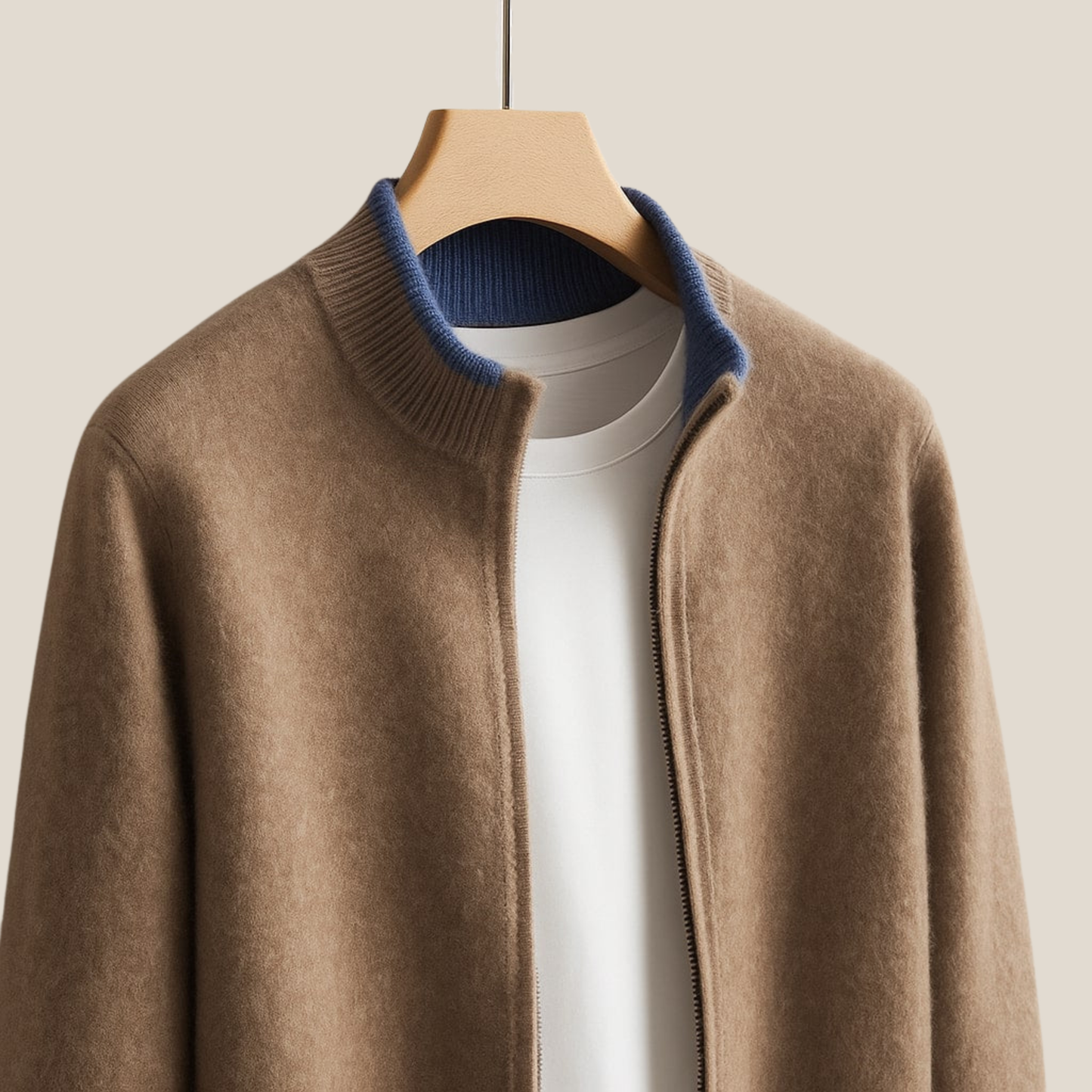 Harvey™ - Elegante Wollzipperjacke