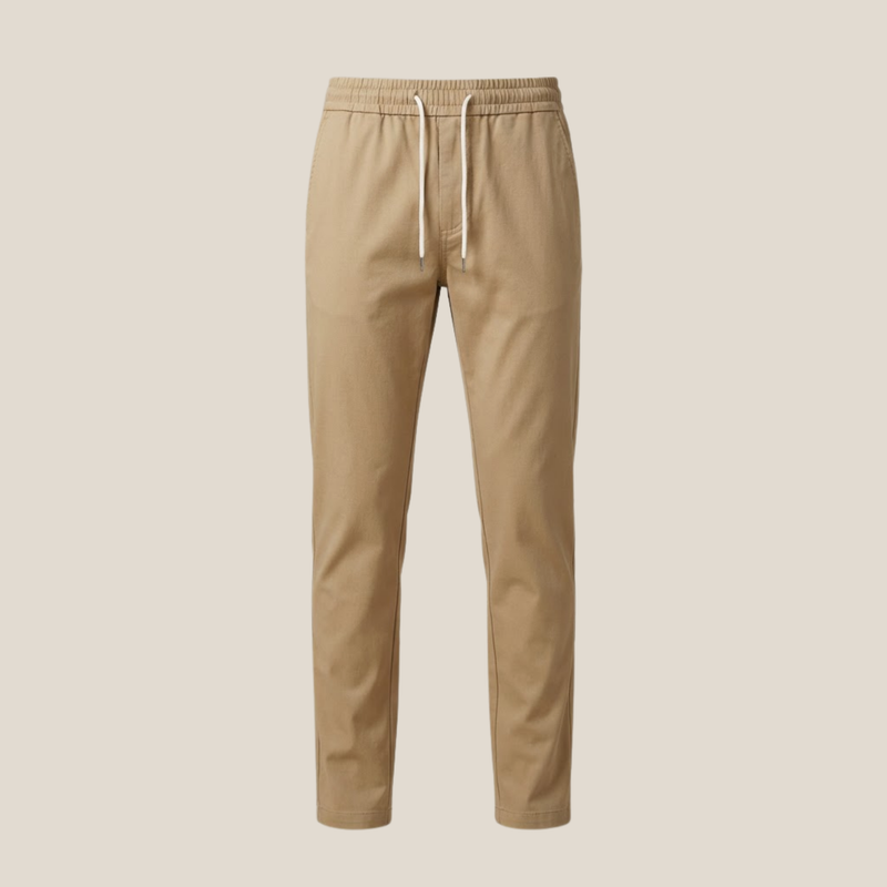 Léo™ – Elegante Slim-Fit-Hose mit Komfortbund und Kordelzug