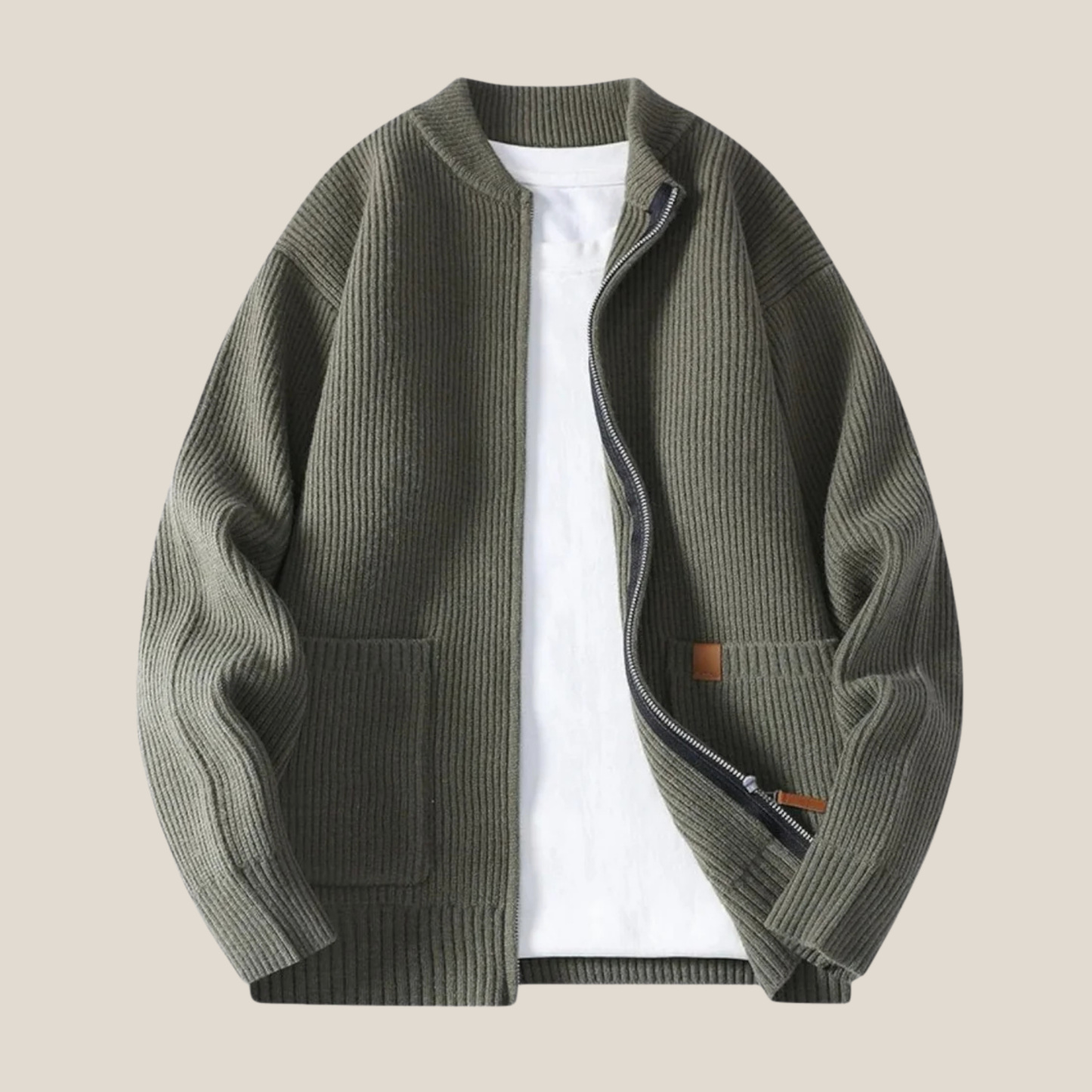 Arden™ – Elegante Strickjacke mit Rippenstruktur