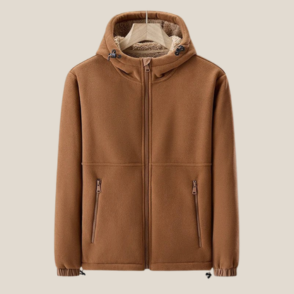 Lucien™ – Elegante Wolljacke mit Windschutz