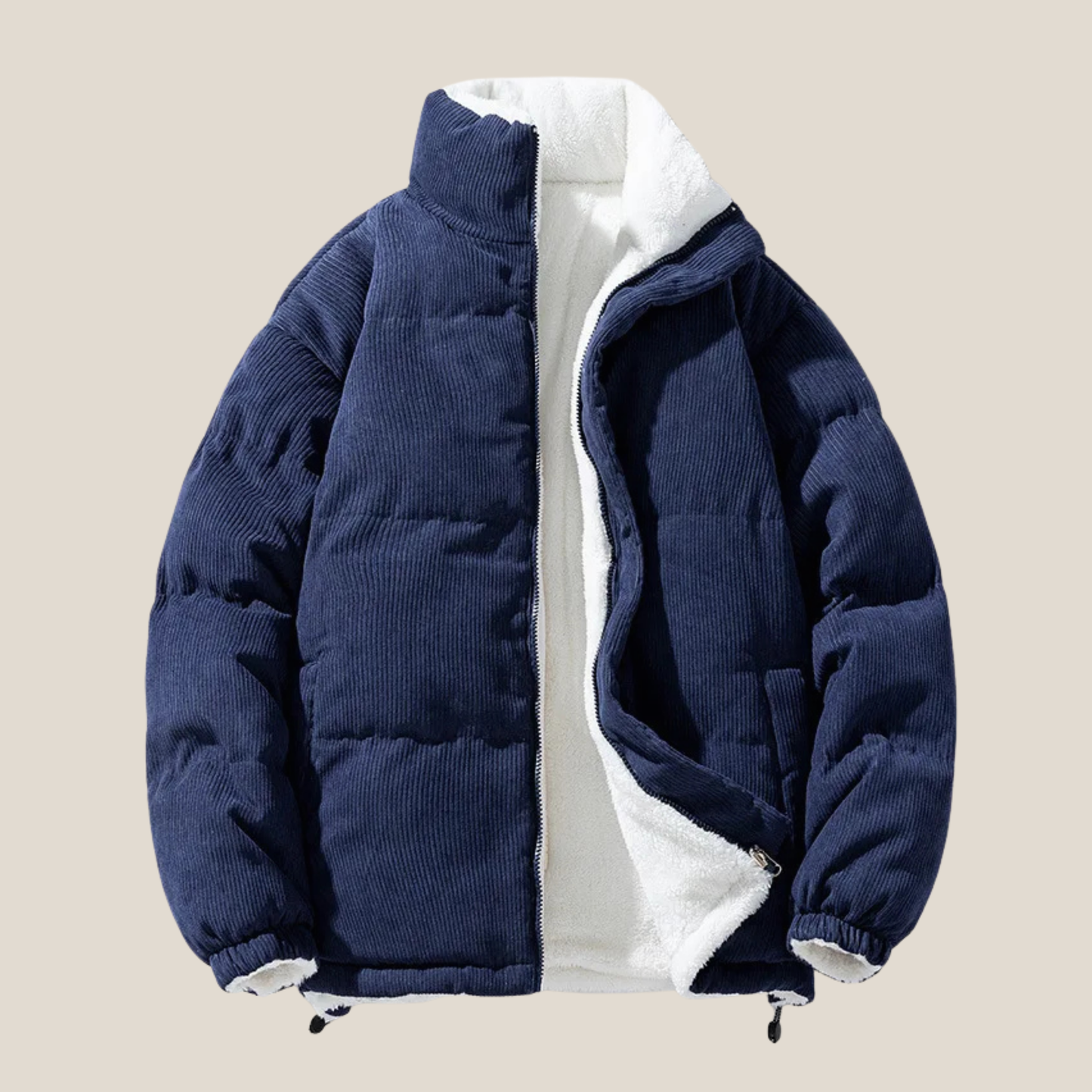 Huston™ - Edle Cordjacke mit wärmender Teddyfutter-Qualität