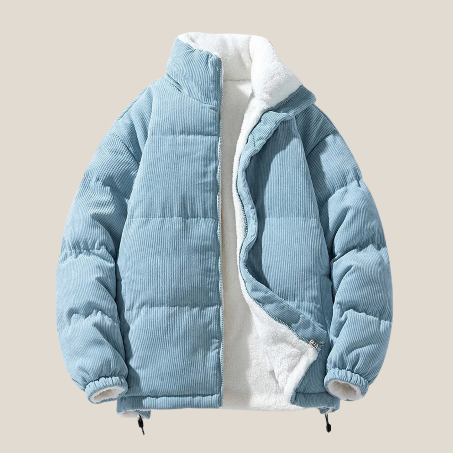 Huston™ - Edle Cordjacke mit wärmender Teddyfutter-Qualität