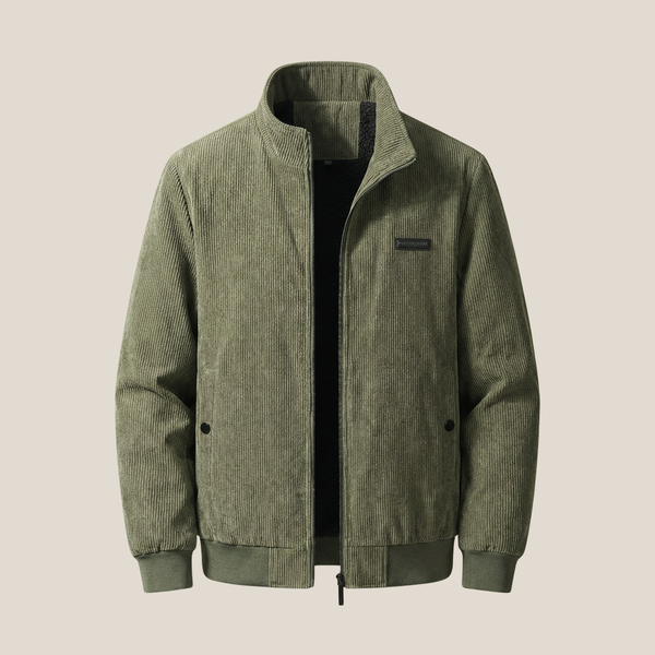 Remy™ – Edle Cordjacke mit wärmendem Fleece-Futter