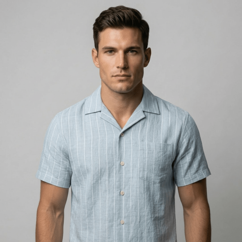 Amalfi™ - Lässiges Leinen - Look Hemd - Aurélie Mode