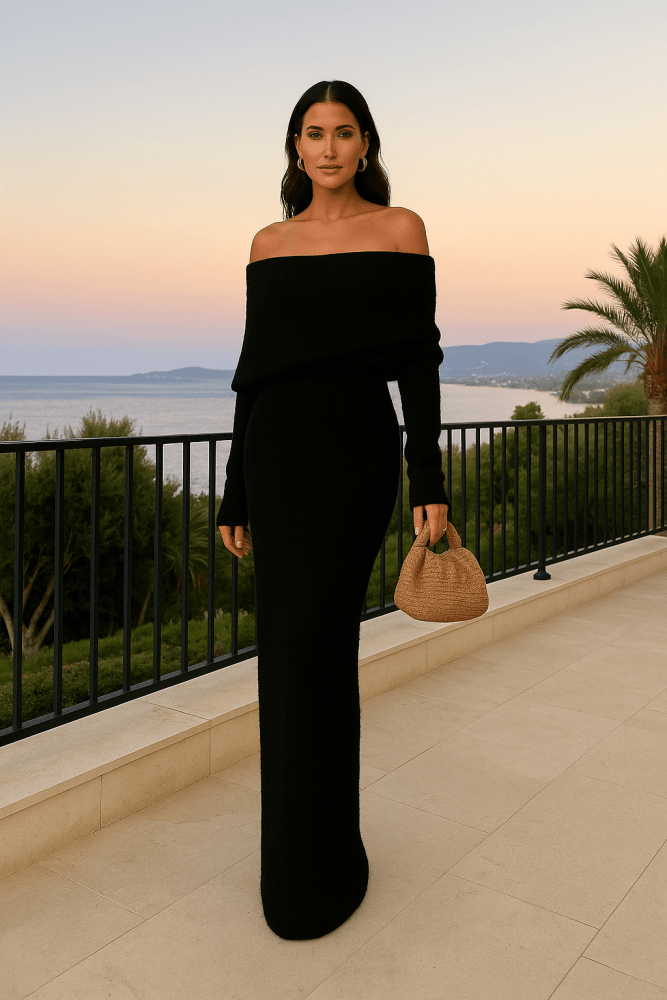 Amara | Elegantes Maxikleid - Aurélie Mode