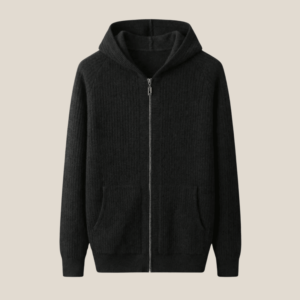 Aurélie - HOODIE EN LAINE MERINO - Aurélie Mode