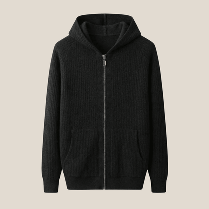 Aurélie - HOODIE EN LAINE MERINO - Aurélie Mode