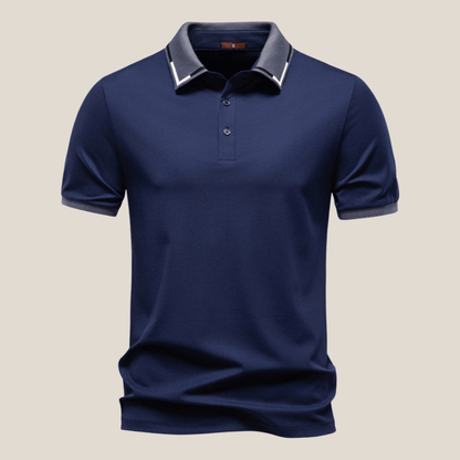 Bari™ - Poloshirt mit Doppelkragen - Optik - Aurélie Mode