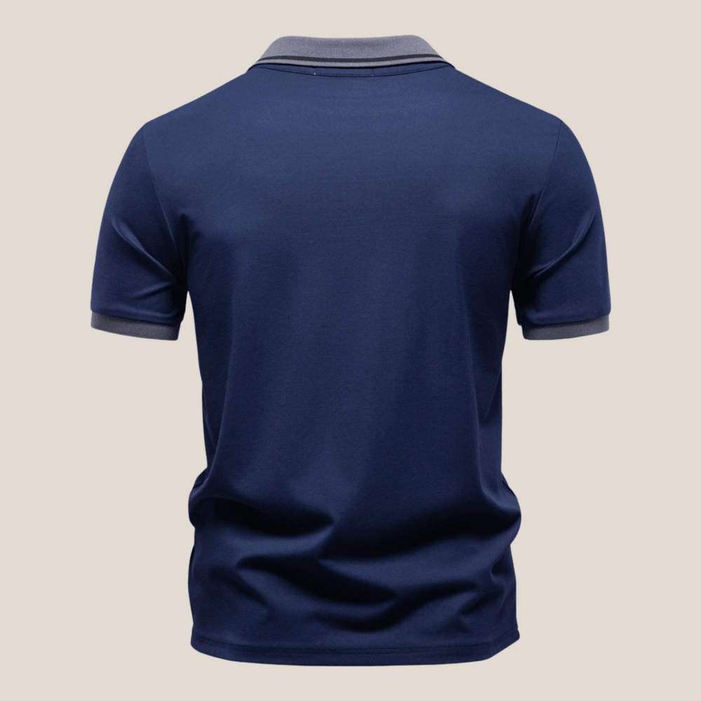 Bari™ - Poloshirt mit Doppelkragen - Optik - Aurélie Mode