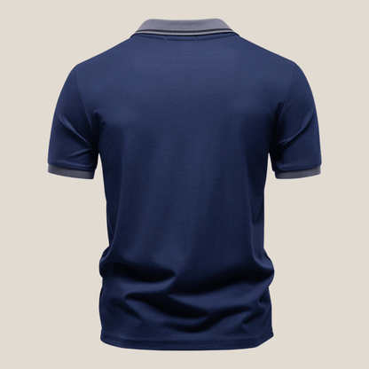 Bari™ - Poloshirt mit Doppelkragen - Optik - Aurélie Mode