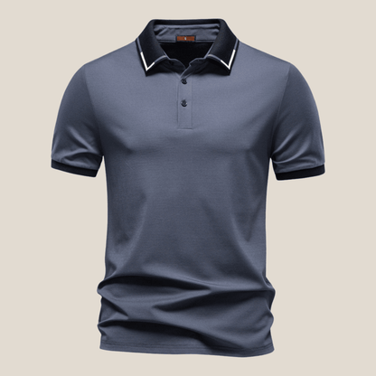 Bari™ - Poloshirt mit Doppelkragen - Optik - Aurélie Mode