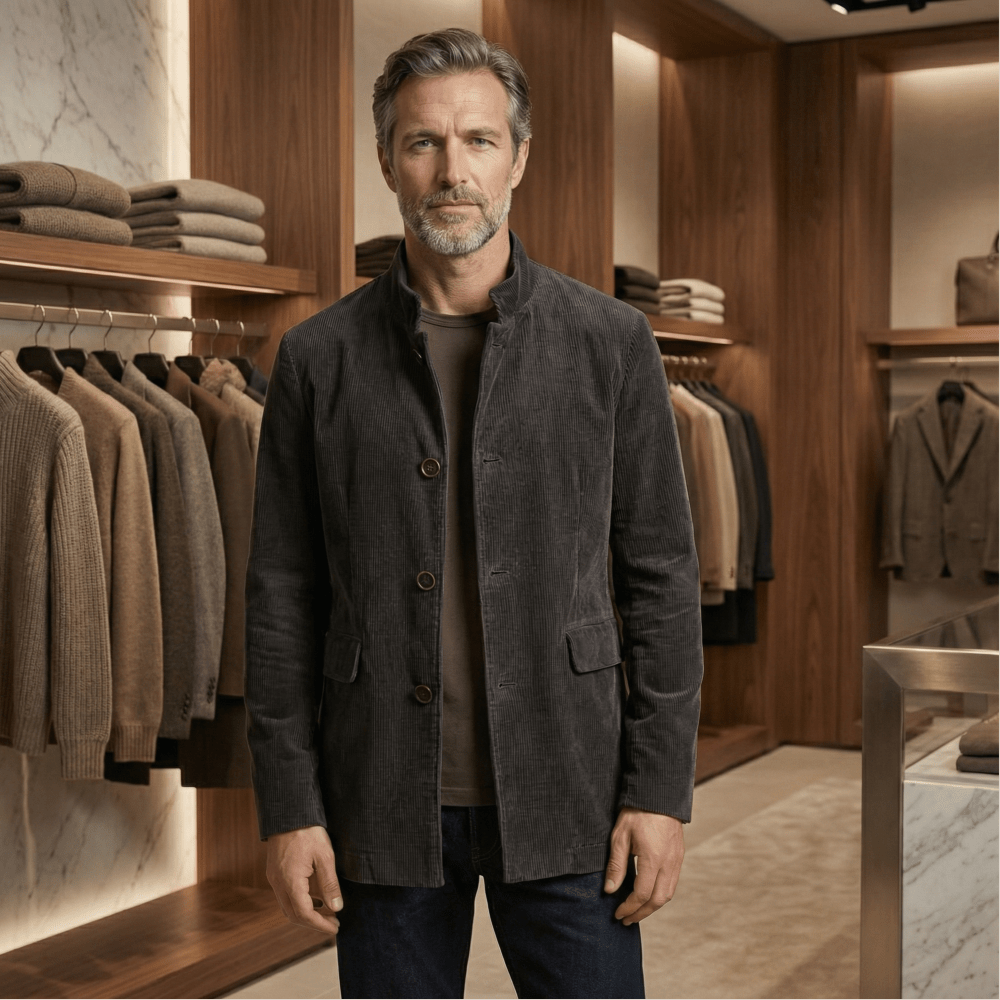 Carter™ - Elegante Jacke im Vintage - Stil für Männer - Aurélie Mode