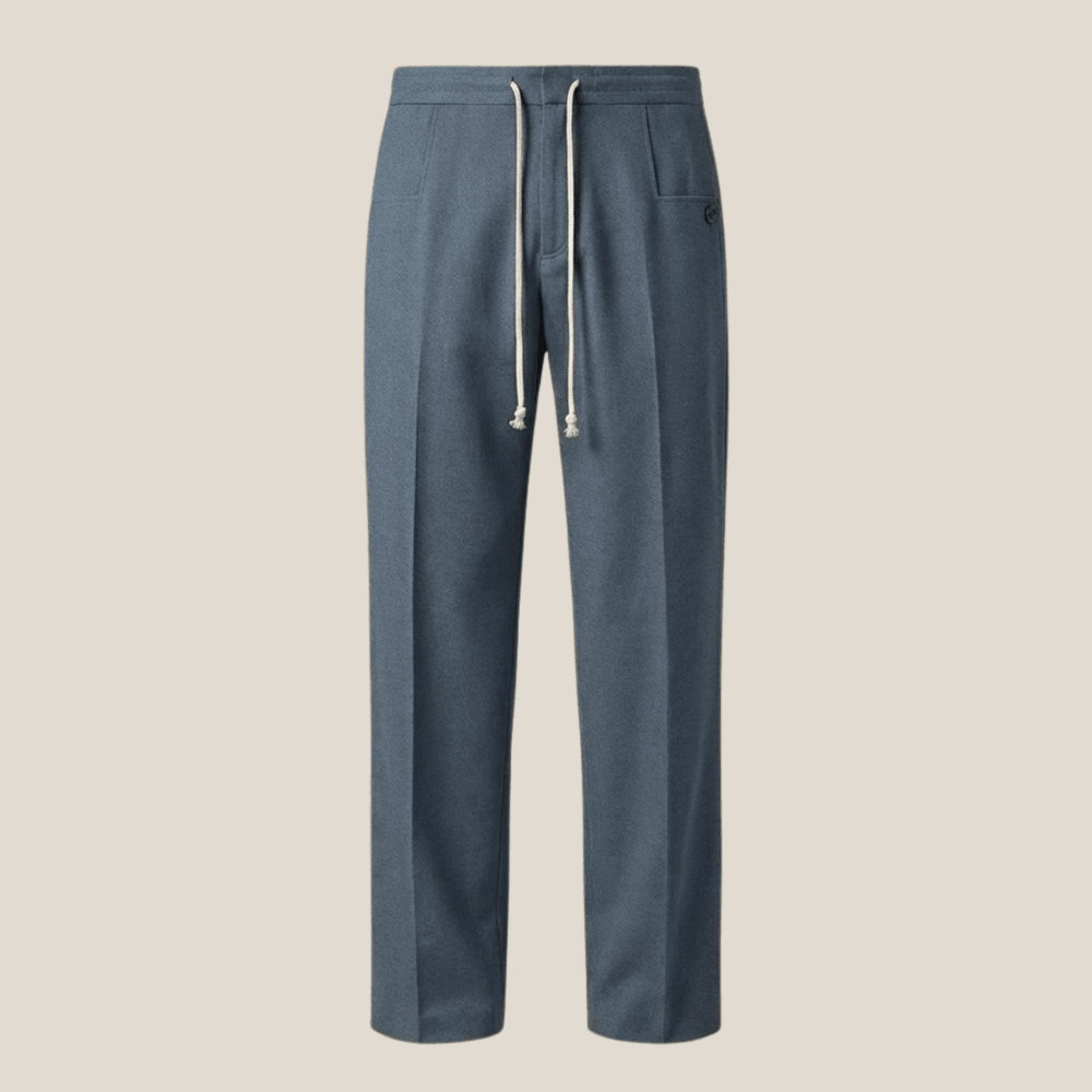 Étienne™ – Pantalon Élégant à Cordon - Aurélie Mode