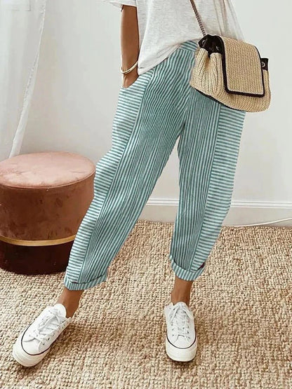 Gabriella™ - Gestreifte Hose - Aurélie Mode