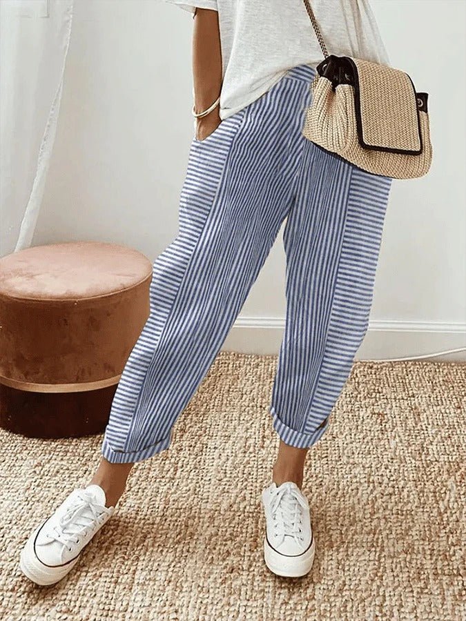 Gabriella™ - Gestreifte Hose - Aurélie Mode