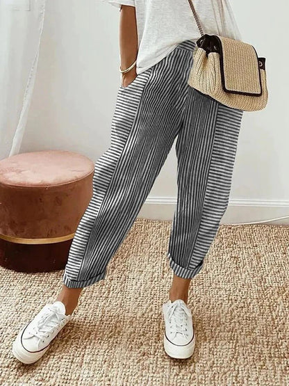Gabriella™ - Gestreifte Hose - Aurélie Mode
