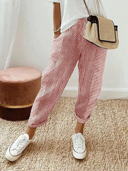 Gabriella™ - Gestreifte Hose - Aurélie Mode