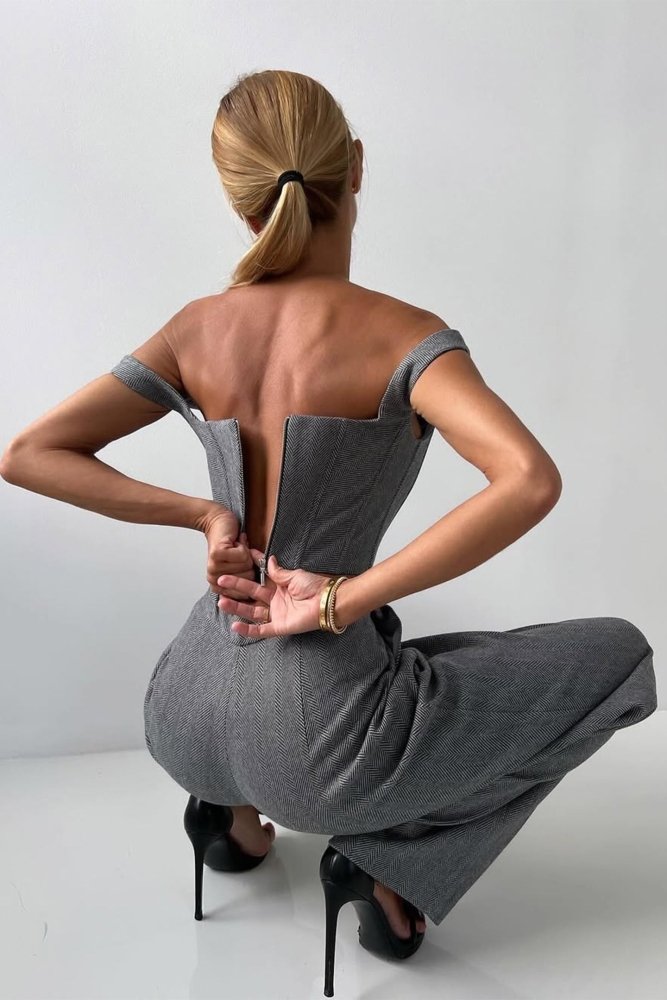 Hannah™ - Drei - teiliger Anzug mit doppelreihigem Blazer - Aurélie Mode
