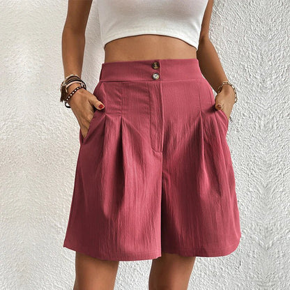 Jennifer™ - Hochtaillierte Komfort - Shorts - Aurélie Mode