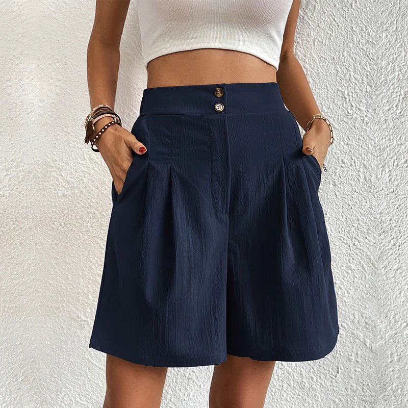 Jennifer™ - Hochtaillierte Komfort - Shorts - Aurélie Mode