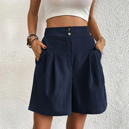 Jennifer™ - Hochtaillierte Komfort - Shorts - Aurélie Mode