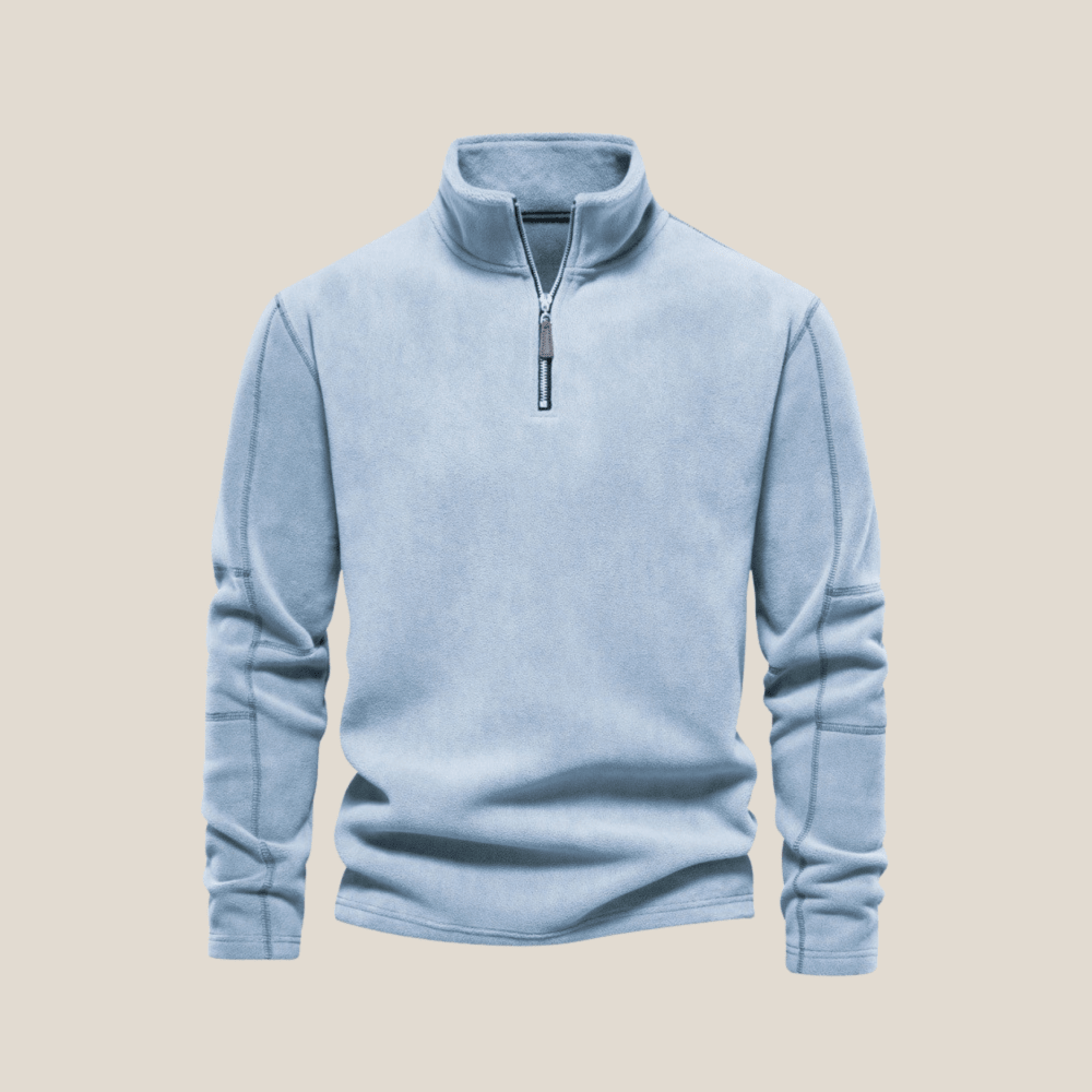 Joshua™ - Pull zippé quart, confort ultime - Aurélie Mode