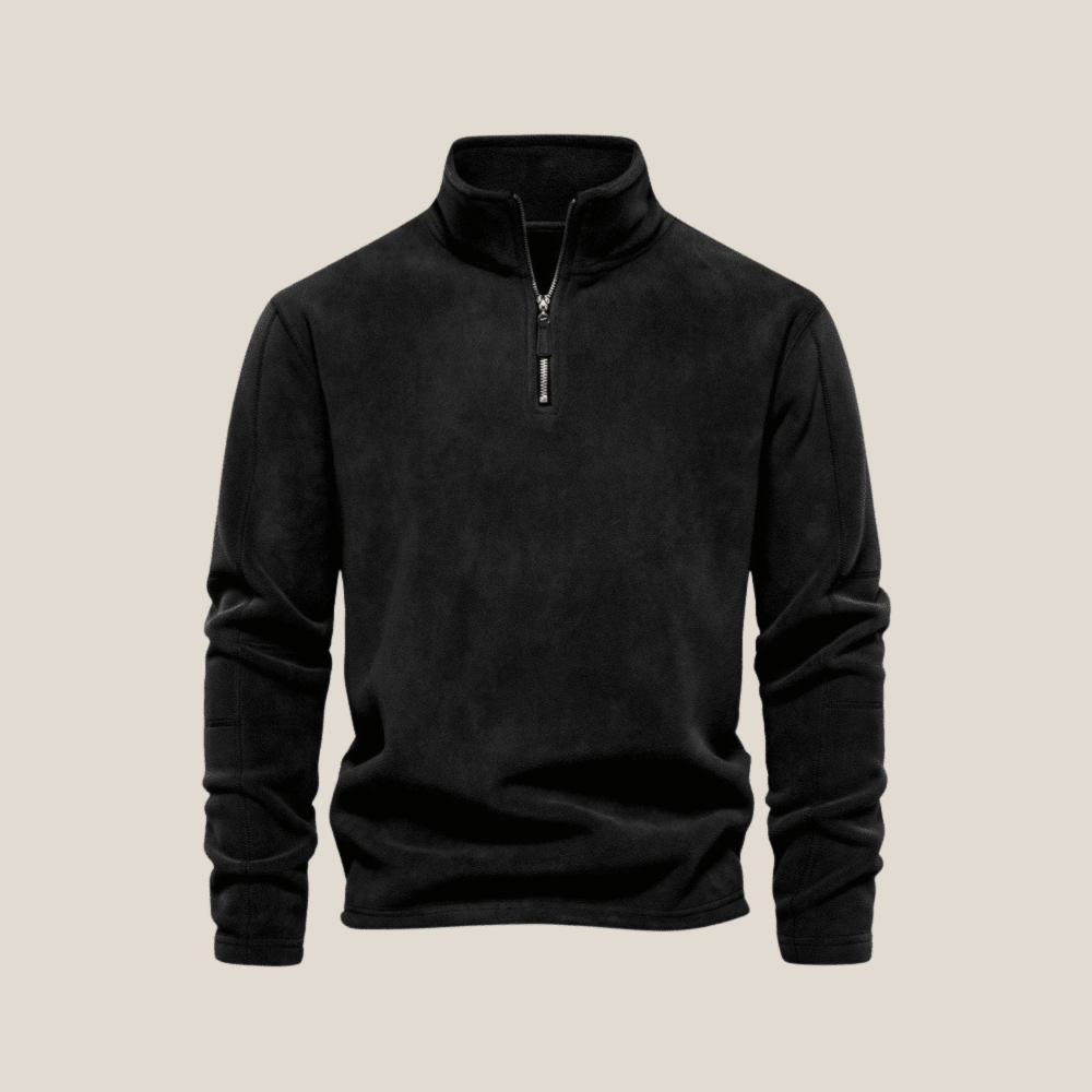 Joshua™ - Pull zippé quart, confort ultime - Aurélie Mode