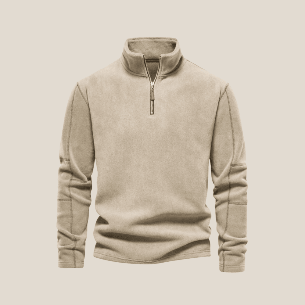 Joshua™ - Pull zippé quart, confort ultime - Aurélie Mode