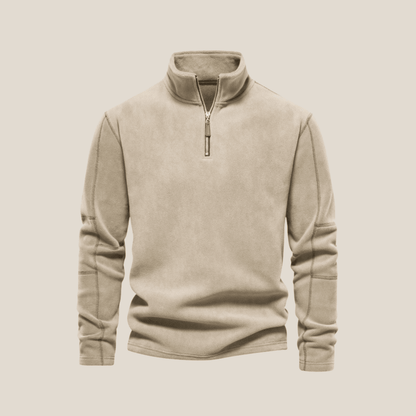 Joshua™ - Pull zippé quart, confort ultime - Aurélie Mode