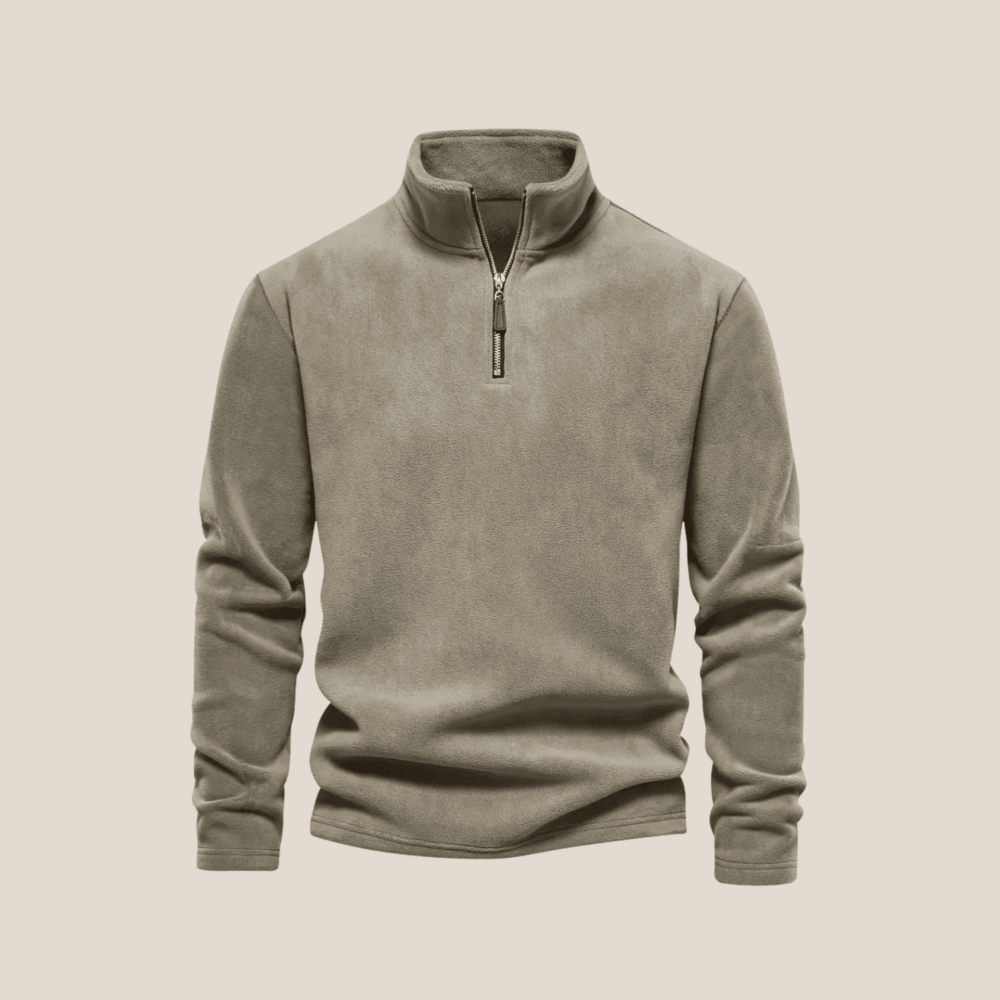 Joshua™ - Pull zippé quart, confort ultime - Aurélie Mode