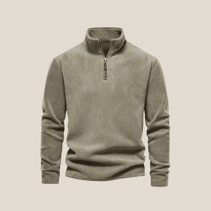 Joshua™ - Pull zippé quart, confort ultime - Aurélie Mode