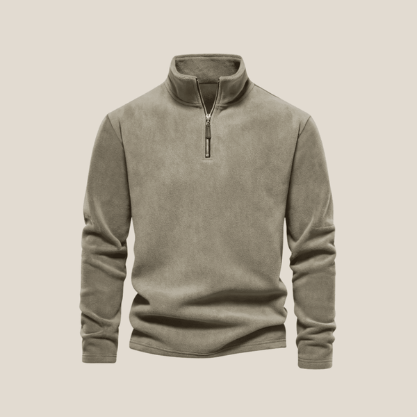 Joshua™ - Pull zippé quart, confort ultime - Aurélie Mode