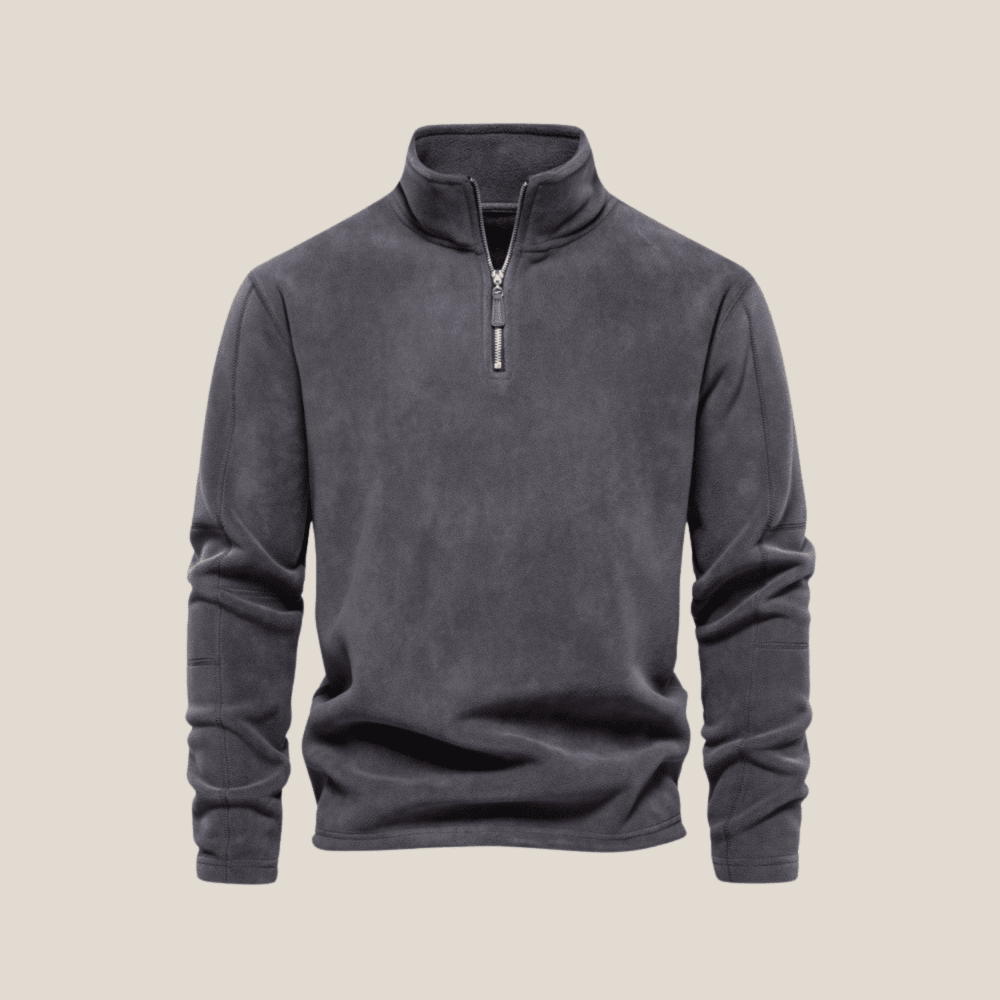 Joshua™ - Pull zippé quart, confort ultime - Aurélie Mode