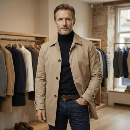 Julien™ - Wasserfester Mantel mit funktionaler Eleganz - Aurélie Mode