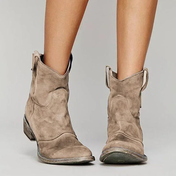 Kamelie™ - Stylische Cowboy - Stiefel - Aurélie Mode