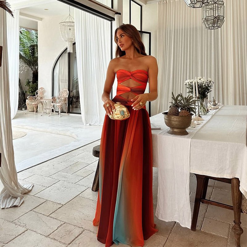 Laney™ - Trägerloses Maxikleid - Aurélie Mode