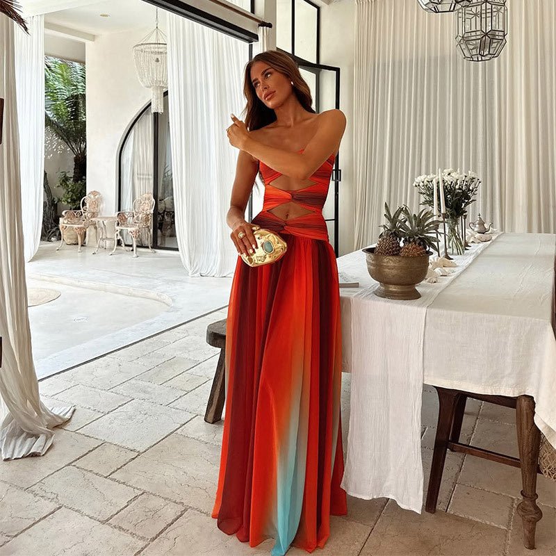 Laney™ - Trägerloses Maxikleid - Aurélie Mode