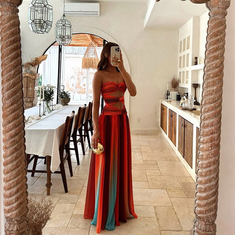 Laney™ - Trägerloses Maxikleid - Aurélie Mode