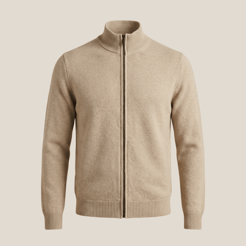 LEANDRO™ - MERINOWOLLE CARDIGAN - Aurélie Mode