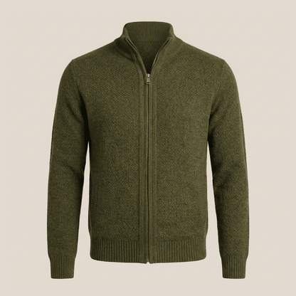 LEANDRO™ - MERINOWOLLE CARDIGAN - Aurélie Mode