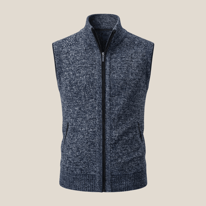 Levan™ – Gilet zippé en tricot - Aurélie Mode