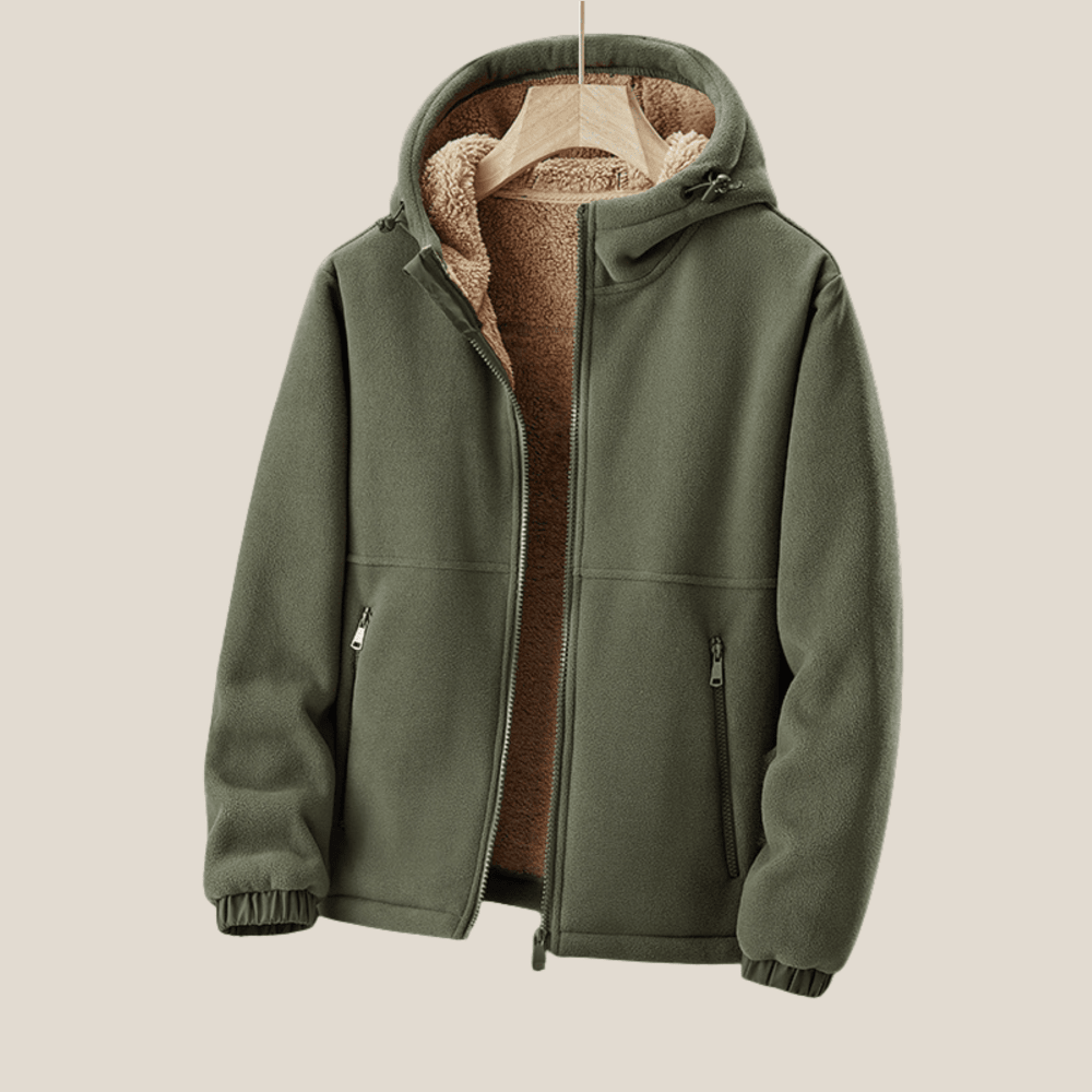 Lucien™ – Veste Élégante en Laine Coupe - Vent - Aurélie Mode