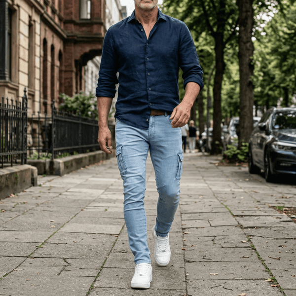 Marino™ - FlexCargo Hose für Herren - Aurélie Mode