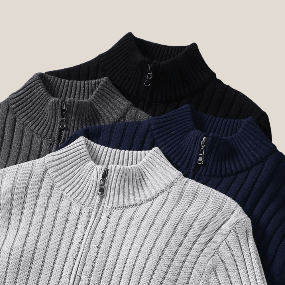 Massimo™ - Luxuriöser Herren - Cardigan aus edlem Baumwollstoff - Aurélie Mode