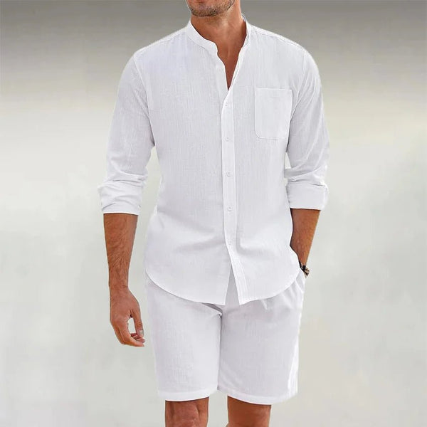 Matteo™ - Entspanntes Sommer - Leinenset - Aurélie Mode