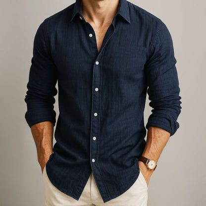 Matteo™ - Leinenhemd - Aurélie Mode