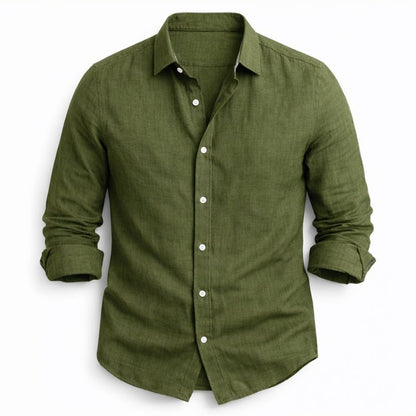 Matteo™ - Leinenhemd - Aurélie Mode