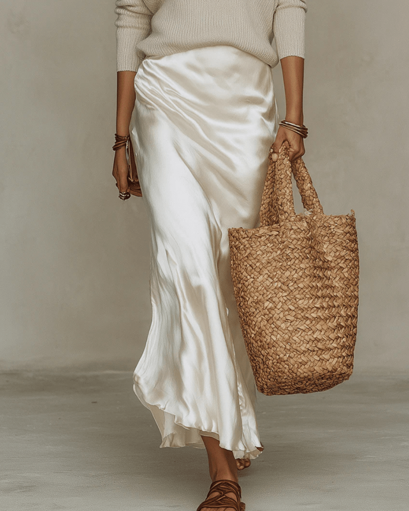 Mila™ - Elegantes Zweifarbiges Midikleid - Aurélie Mode